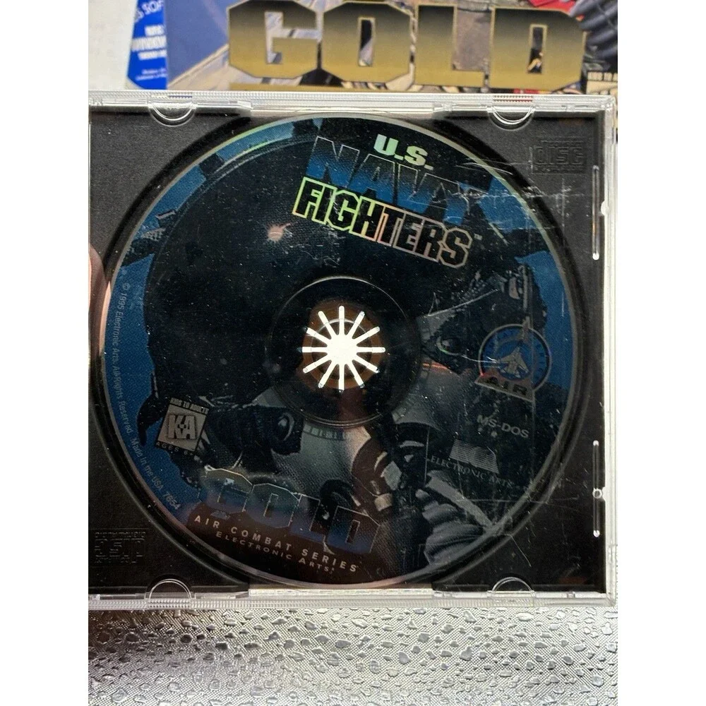 U.S. Navy Fighters Gold: Pre-Owned PC Game 1995 W/ Original Receipt And Inserts